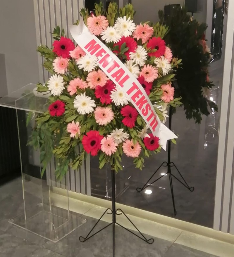 Renkli Gerbera Ferforje
