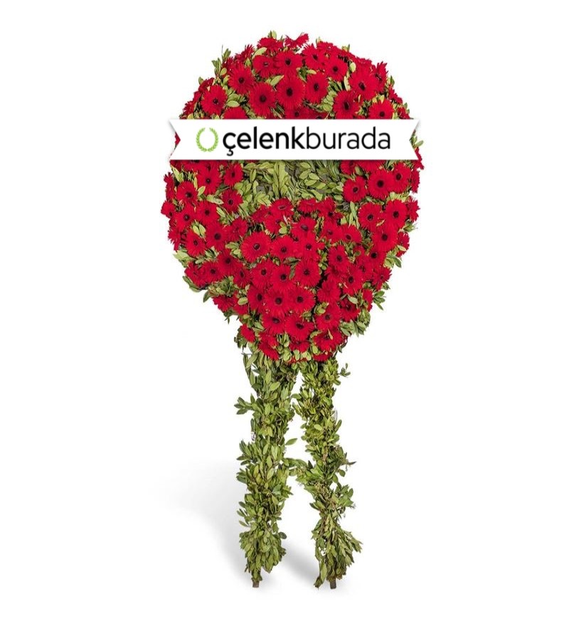 Kırmızı Cenaze Çelengi