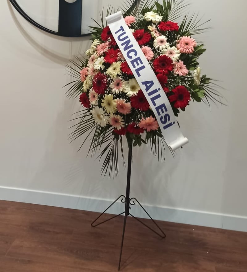 Renkli Gerbera Ferforje