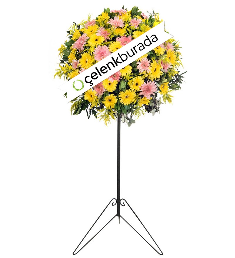 Renkli Gerbera Ferforje