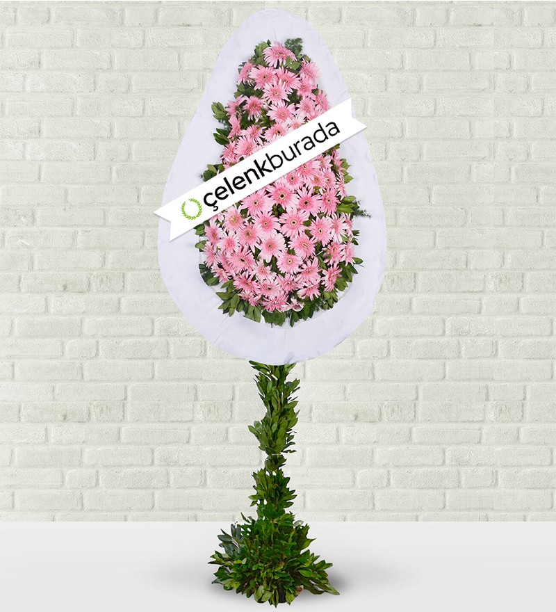 Pembe Düğün ve Açılış Çelengi